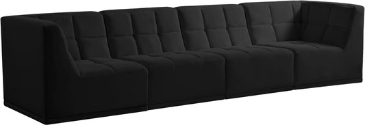 Relax Modular Sofa with Biscuit Tufting - Versatile Contemporary Design for Stylish Living Spaces