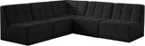 Relax Modular Sectional Sofa - Elegant Biscuit Tufting, Versatile Comfort for Contemporary Living Rooms