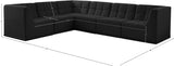 Relax Modular Sectional Sofa - Elegant Biscuit Tufting, Versatile Comfort for Contemporary Living Rooms