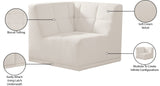 Relax Contemporary Corner Chair with Biscuit Tufting – Modular Design for Ultimate Comfort & Style