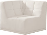 Relax Contemporary Corner Chair with Biscuit Tufting – Modular Design for Ultimate Comfort & Style