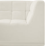 Relax Contemporary Corner Chair with Biscuit Tufting – Modular Design for Ultimate Comfort & Style