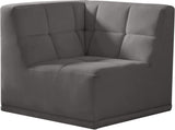 Relax Contemporary Corner Chair with Biscuit Tufting – Modular Design for Ultimate Comfort & Style