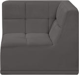 Relax Contemporary Corner Chair with Biscuit Tufting – Modular Design for Ultimate Comfort & Style