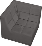 Relax Contemporary Corner Chair with Biscuit Tufting – Modular Design for Ultimate Comfort & Style