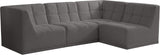 Relax Black Velvet Modular Sectional with Biscuit Tufting for Ultimate Comfort and Modern Style