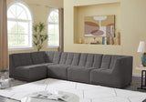 Relax Black Velvet Modular Sectional with Biscuit Tufting for Ultimate Comfort and Modern Style
