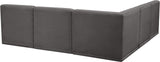 Relax Black Velvet Modular Sectional with Biscuit Tufting for Ultimate Comfort and Modern Style