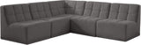 Relax Black Velvet Modular Sectional with Biscuit Tufting for Ultimate Comfort and Modern Style