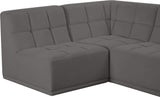 Relax Black Velvet Modular Sectional with Biscuit Tufting for Ultimate Comfort and Modern Style