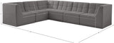 Relax Black Velvet Modular Sectional with Biscuit Tufting for Ultimate Comfort and Modern Style