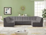 Relax Black Velvet Modular Sectional with Biscuit Tufting for Ultimate Comfort and Modern Style