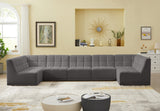 Relax Black Velvet Modular Sectional with Biscuit Tufting for Ultimate Comfort and Modern Style