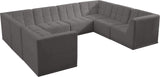 Relax Black Velvet Modular Sectional with Biscuit Tufting for Ultimate Comfort and Modern Style