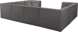 Relax Black Velvet Modular Sectional with Biscuit Tufting for Ultimate Comfort and Modern Style
