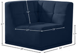 Relax Contemporary Corner Chair with Biscuit Tufting – Modular Design for Ultimate Comfort & Style