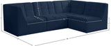 Relax Velvet Modular Sectional Sofa with Biscuit Tufting - Versatile, Cozy, and Contemporary Design