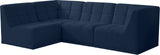 Relax Velvet Modular Sectional Sofa with Biscuit Tufting - Versatile, Cozy, and Contemporary Design