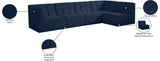 Relax Velvet Modular Sectional Sofa with Biscuit Tufting - Versatile, Cozy, and Contemporary Design