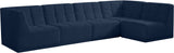 Relax Velvet Modular Sectional Sofa with Biscuit Tufting - Versatile, Cozy, and Contemporary Design