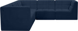 Relax Velvet Modular Sectional Sofa with Biscuit Tufting - Versatile, Cozy, and Contemporary Design