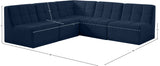 Relax Velvet Modular Sectional Sofa with Biscuit Tufting - Versatile, Cozy, and Contemporary Design