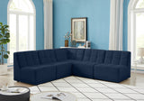 Relax Velvet Modular Sectional Sofa with Biscuit Tufting - Versatile, Cozy, and Contemporary Design