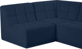 Relax Velvet Modular Sectional Sofa with Biscuit Tufting - Versatile, Cozy, and Contemporary Design