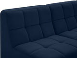 Relax Velvet Modular Sectional Sofa with Biscuit Tufting - Versatile, Cozy, and Contemporary Design