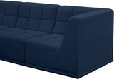 Relax Velvet Modular Sectional Sofa with Biscuit Tufting - Versatile, Cozy, and Contemporary Design