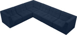 Relax Velvet Modular Sectional Sofa with Biscuit Tufting - Versatile, Cozy, and Contemporary Design