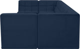 Relax Velvet Modular Sectional Sofa with Biscuit Tufting - Versatile, Cozy, and Contemporary Design