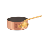 Mauviel M'MINIS Copper Saute Pan With Brass Handles, 0.1-Qt