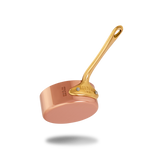 Mauviel M'MINIS Copper Saute Pan With Brass Handle, 0.26-Quart