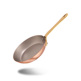Mauviel M'MINIS Copper Round Frying Pan With Brass Handle, 4.7-In