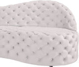 Royal Velvet Contemporary 2-Piece Sectional - Spacious, Stylish Seating with Deep Button Tufting Comfort