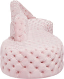 Royal Velvet Contemporary 2-Piece Sectional - Spacious, Stylish Seating with Deep Button Tufting Comfort