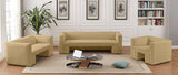 Henson Velvet Loveseat – Luxurious Contemporary Design with Solid Wood Frame for Modern Living Spaces