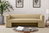 Henson Velvet Sofa - Luxurious Contemporary Design with Solid Wood Frame for Ultimate Comfort
