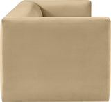 Henson Velvet Sofa - Luxurious Contemporary Design with Solid Wood Frame for Ultimate Comfort