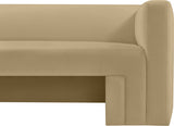 Henson Velvet Sofa - Luxurious Contemporary Design with Solid Wood Frame for Ultimate Comfort