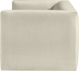 Henson Velvet Loveseat – Luxurious Contemporary Design with Solid Wood Frame for Modern Living Spaces