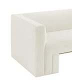 Henson Velvet Sofa - Luxurious Contemporary Design with Solid Wood Frame for Ultimate Comfort