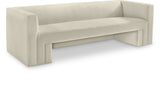 Henson Velvet Sofa - Luxurious Contemporary Design with Solid Wood Frame for Ultimate Comfort