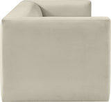 Henson Velvet Sofa - Luxurious Contemporary Design with Solid Wood Frame for Ultimate Comfort