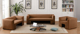 Henson Velvet Loveseat – Luxurious Contemporary Design with Solid Wood Frame for Modern Living Spaces