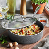 ZWILLING Vitale 3-qt Aluminum Nonstick Saute Pan with Lid