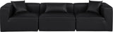 Cube Vegan Leather Modular Sofa - Luxurious Comfort Meets Modern Elegance for Any Living Space