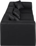 Cube Vegan Leather Modular Sofa - Luxurious Comfort Meets Modern Elegance for Any Living Space