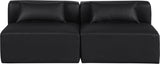 Cube Vegan Leather Modular Sofa - Elevate Your Living Space with Modern Elegance and Comfort